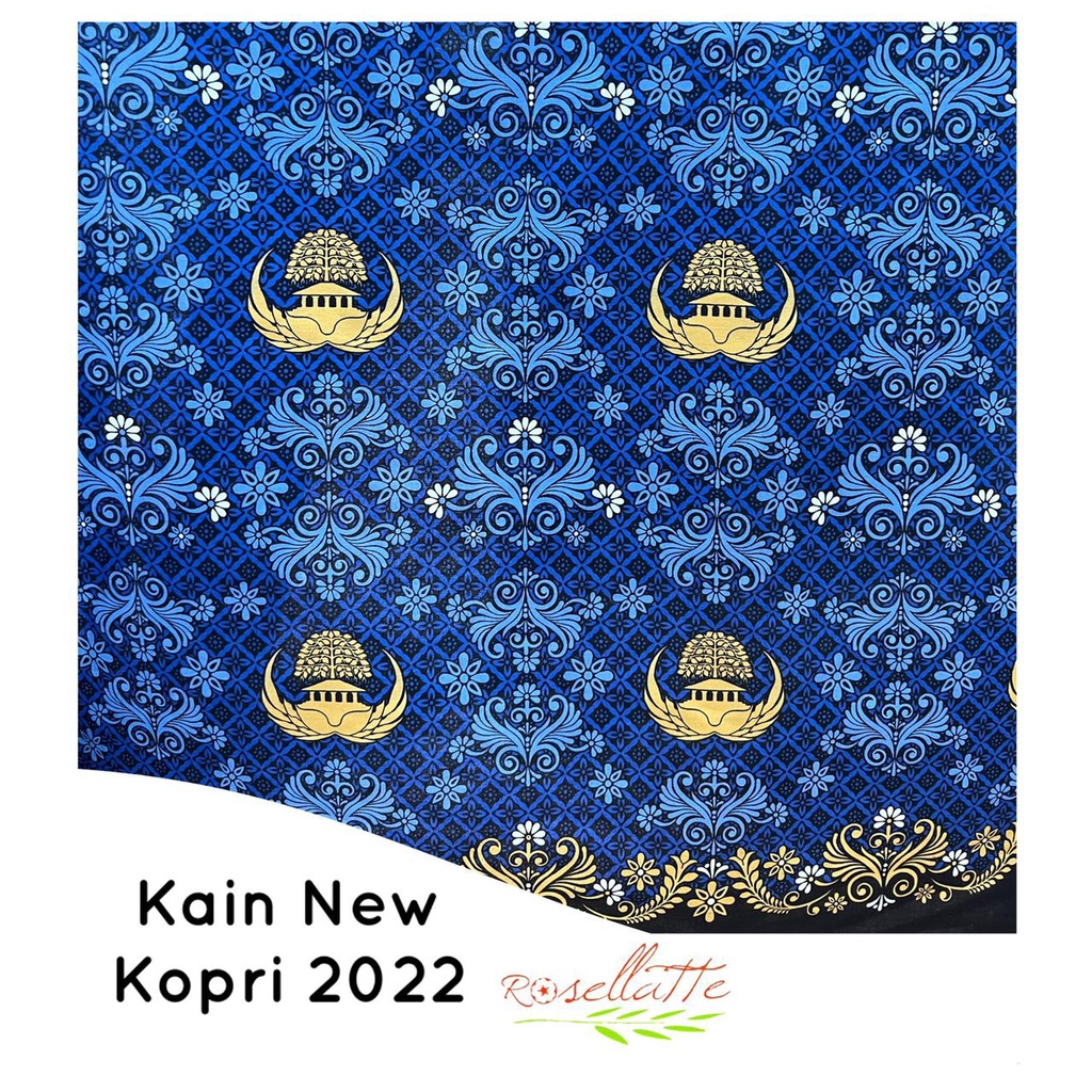Kain New Kopri Korpri 2022 Bahan Katun
