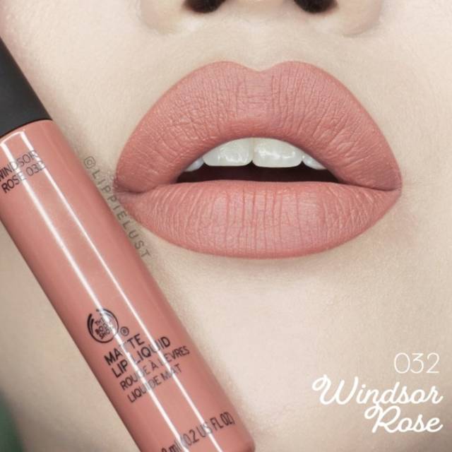 LIP MATTE LIQUID LIPSTICK THE BODY SHOP ORIGINAL (WINDSOR ROSE)