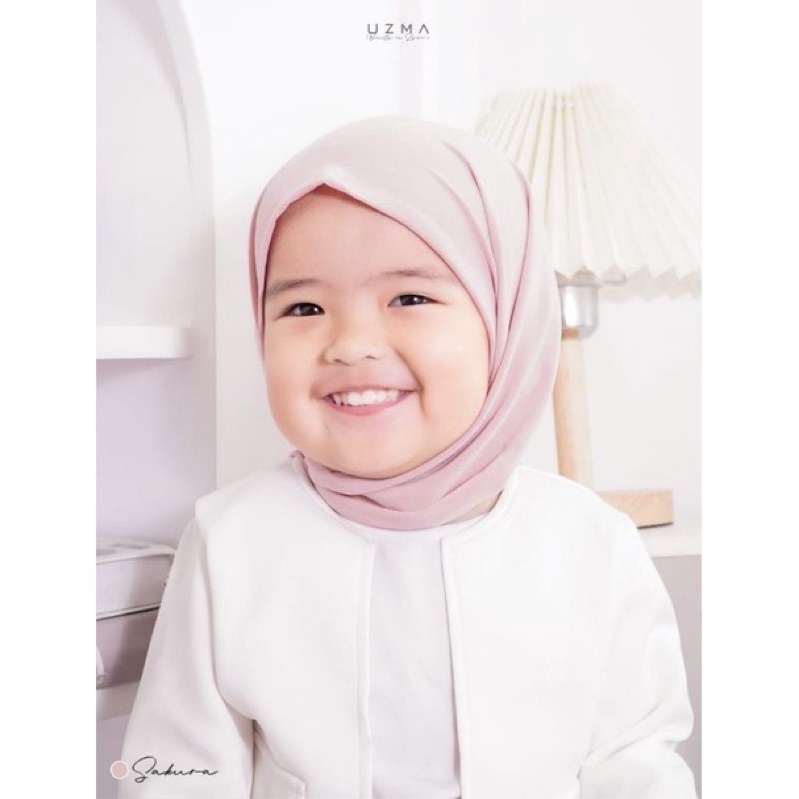 Aira Kids | Jilbab anak Uzma | Pasmina Instan Anak Uzma | Pastan Anak | Hijab Instant anak