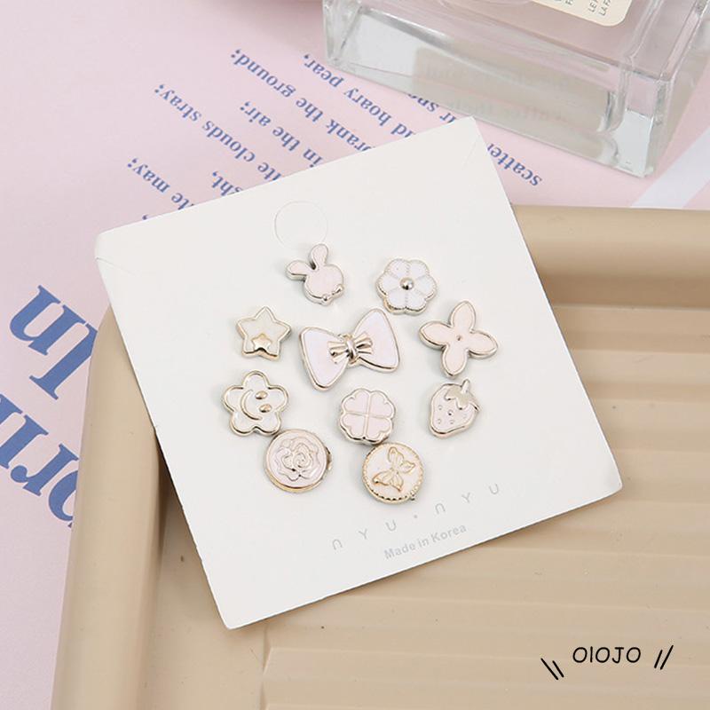 【COD】5 / 10PCS Bros Pin Tanpa Kancing Invisible Dapat Dilepas Untuk Aksesoris Pakaian / Sweater Wanita