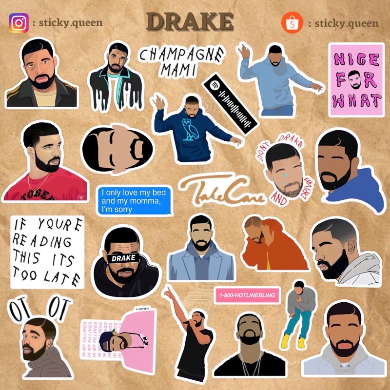 

STICKER TUMBLR DRAKE