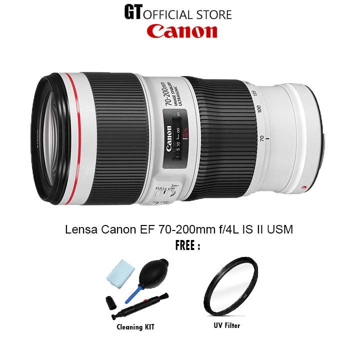 Lensa Canon EF 70-200mm f/4L IS II USM