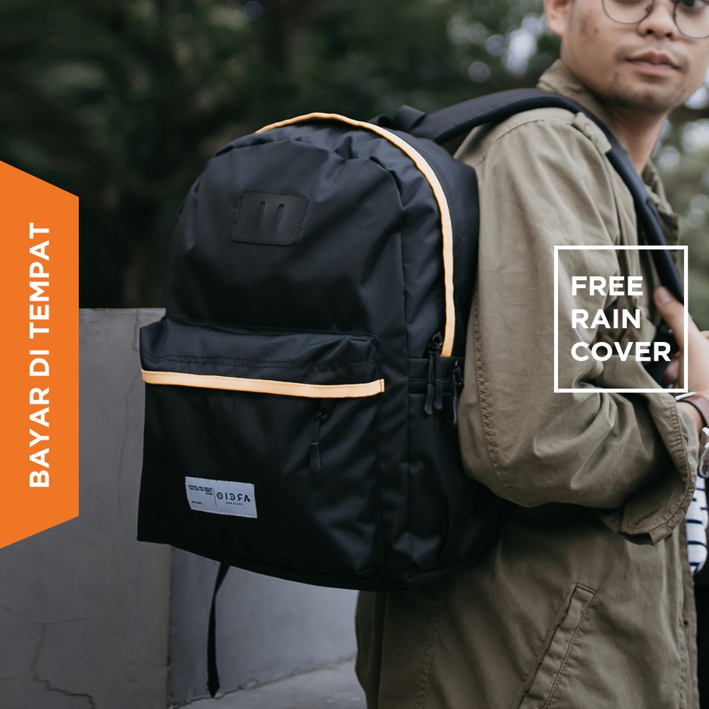 Tas Ransel Backpack Laptop Arcio Jiro Black