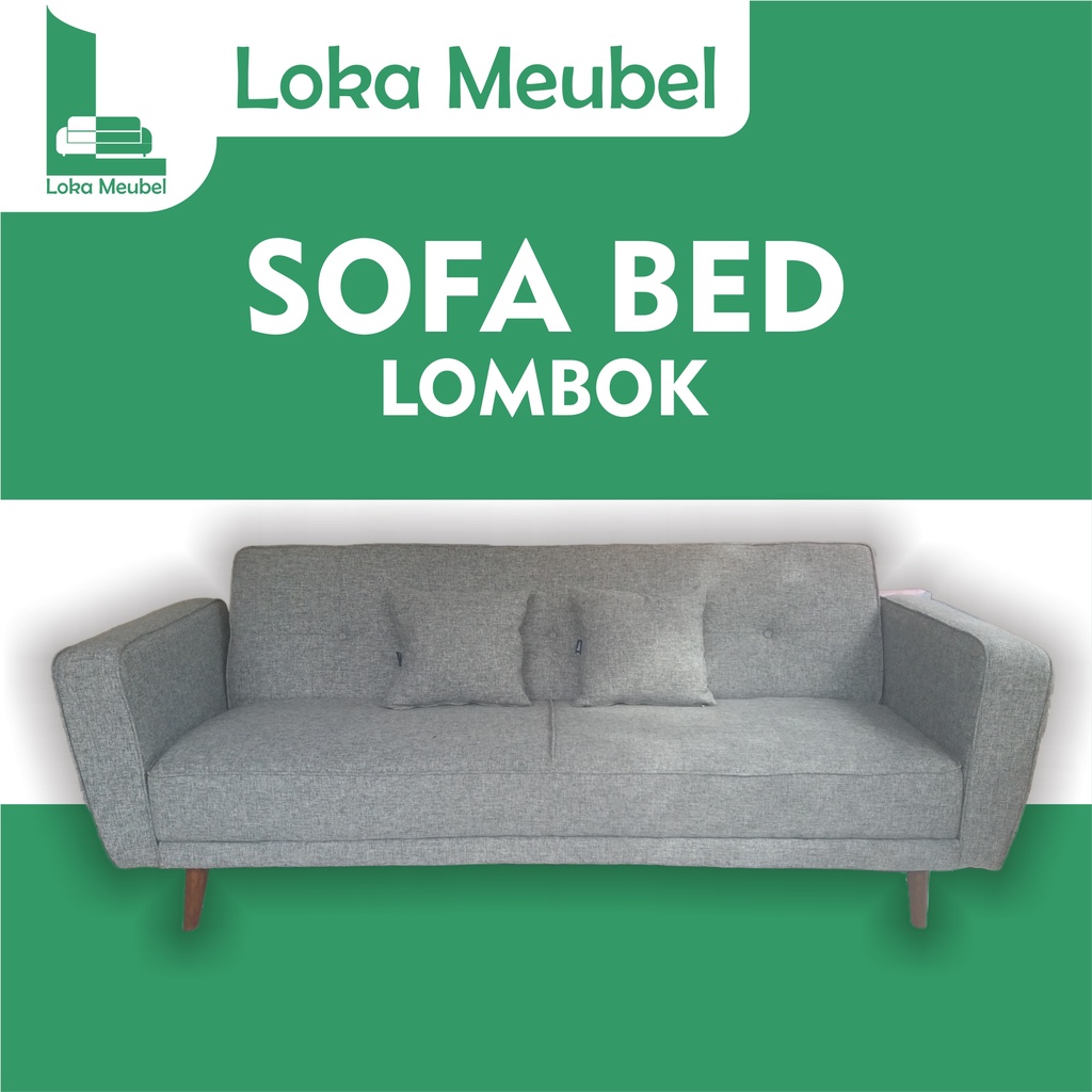 Jual Sofa Bed Lombok Loka Meubel Shopee Indonesia