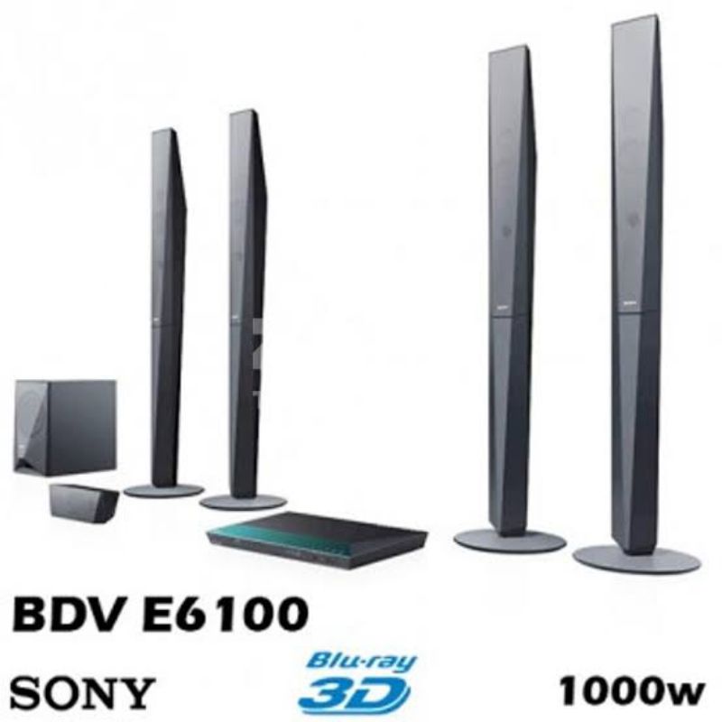 sony home theater bdv-e6100