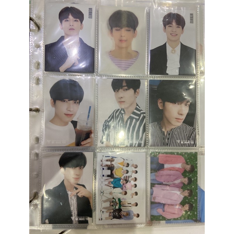 wonwoo trading card japan / photocard (haru / happy ending)