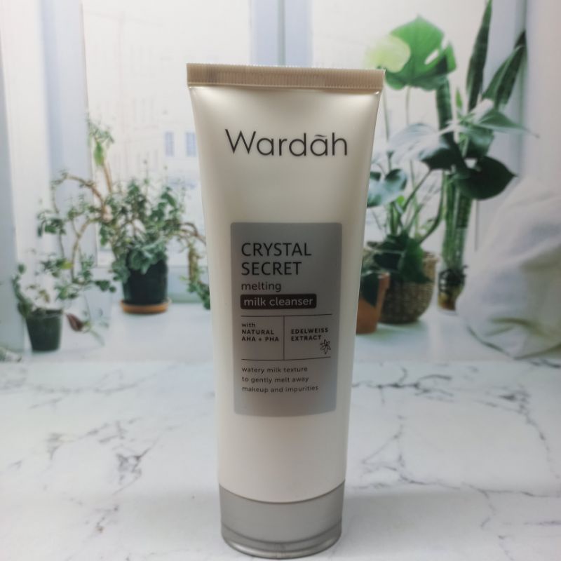 WARDAH CRYSTALL SECRET MILK CLEANSER 100 ML | NEW PACKAGING