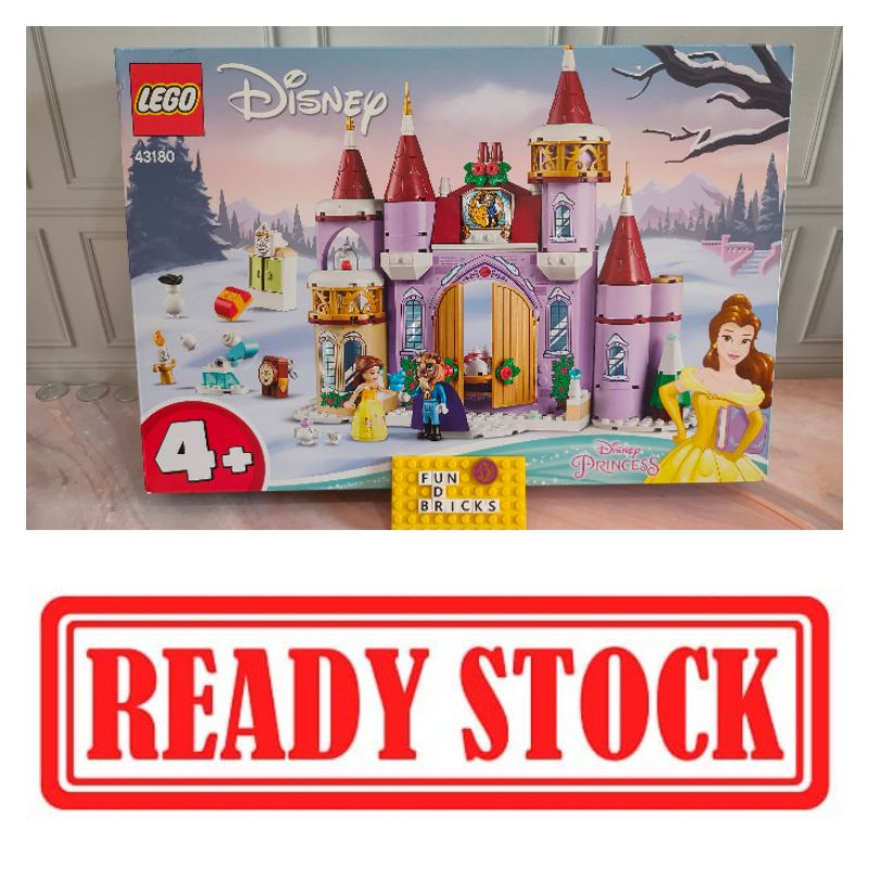 LEGO 43180 Disney Princess Belle Castle Winter Celebration