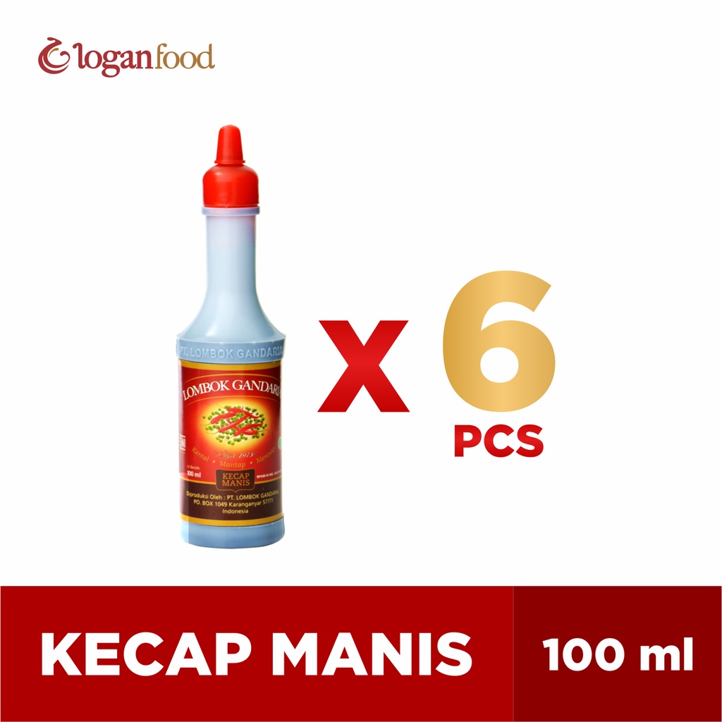 

Paket Hemat Kecap Manis 100ml Botol HDPE Isi 6
