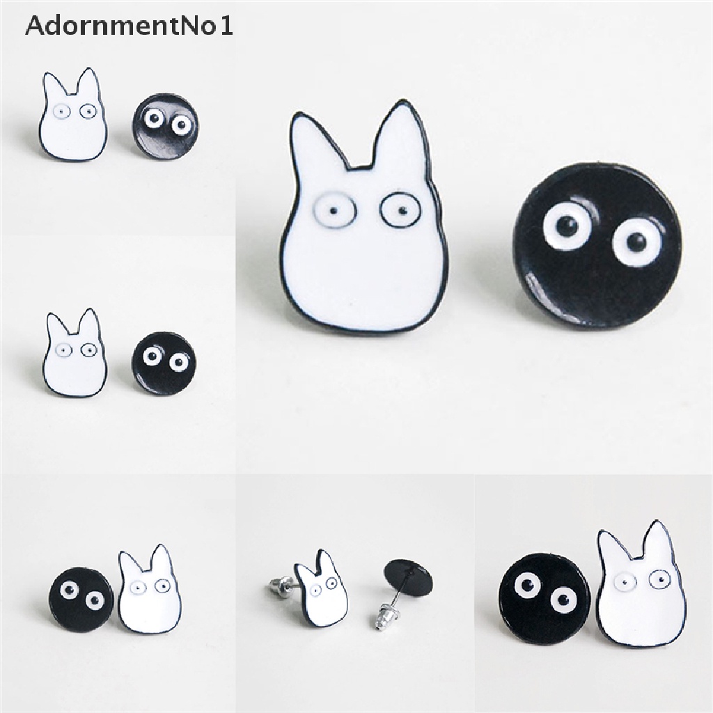 (AdornmentNo1) 1 Pasang Anting Tusuk Bentuk Kartun Totoro Untuk Wanita