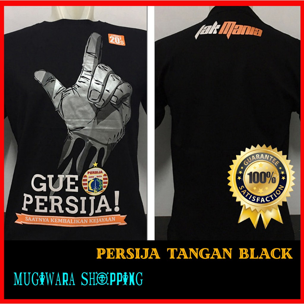 Kaos Baju Distro Persija Couple The Jak Mania JAK ANGEL Tribun Merah