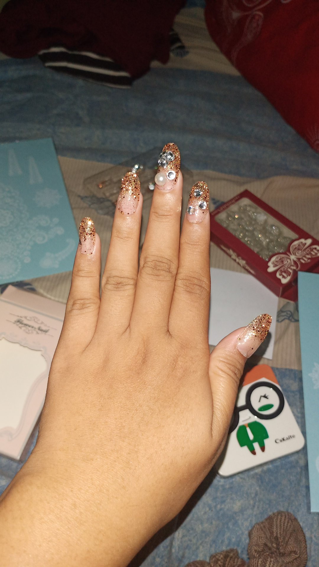 Kotak Softlens Kaca + Botol (kakao)