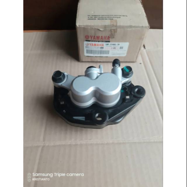 Piston kaliper caliper pala babi cakram depan piston 2 silver rxking rx king new rxk original