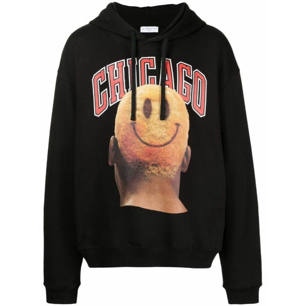 Hoodie Jumper Dewasa Unisex CHICAGO HEAD SMILE PRINTING