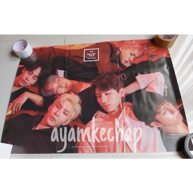 vixx official poster only kratos eau de vixx red