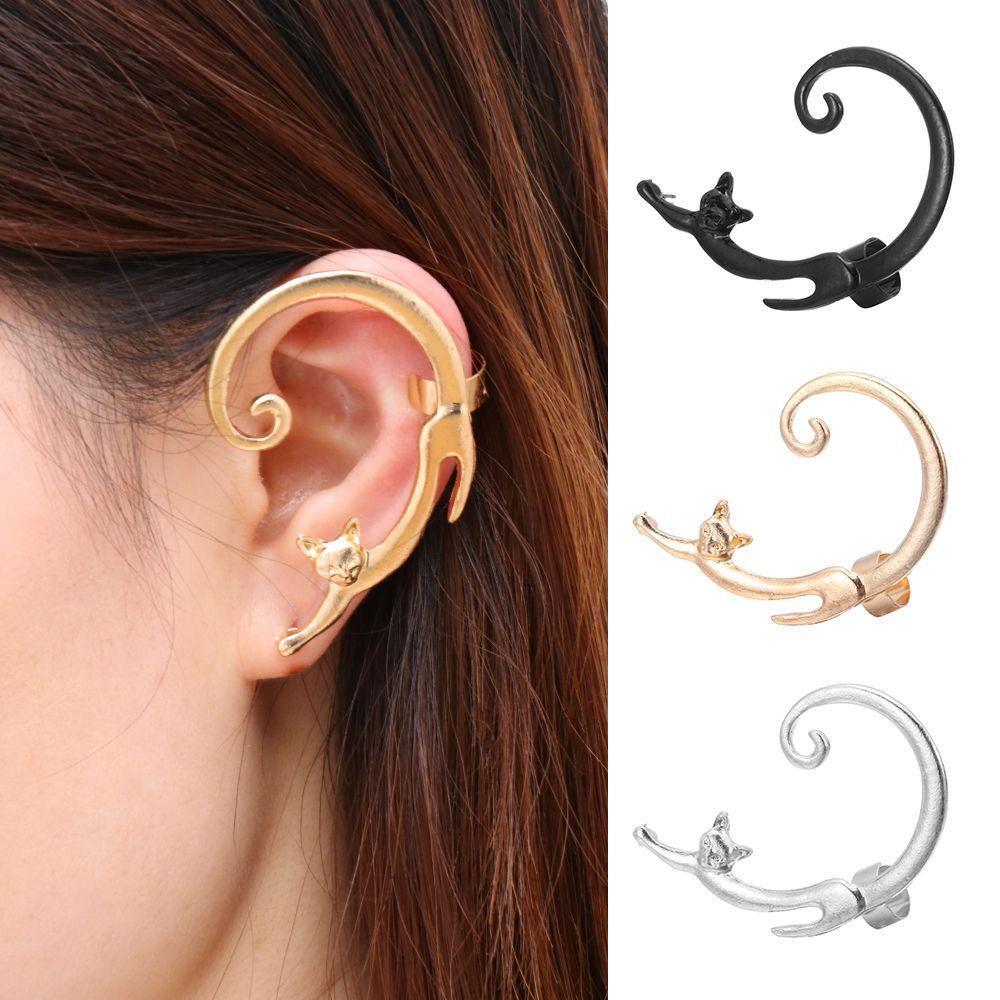 Preva Manset Telinga Klip Alloy Wanita Fashion Perhiasan Aksesoris Ear Stud Stud Earrings