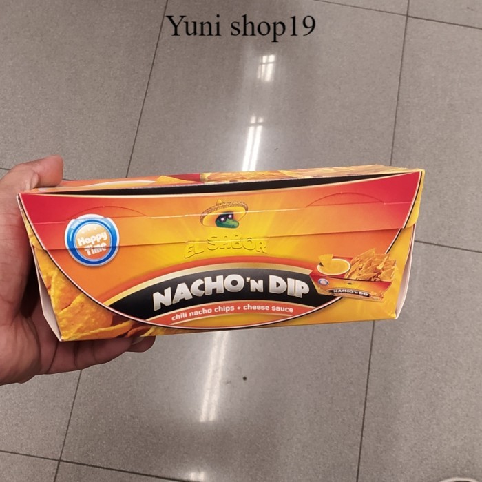 

el sabor nacho dip cheese - snack elsabor 155g