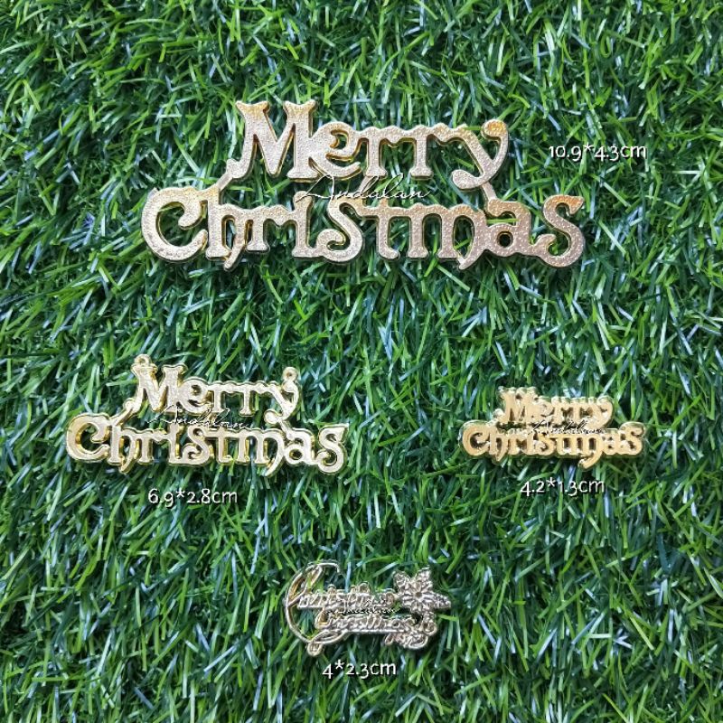 

Tulisan Ucapan Natal Merry Christmas Tegak & Greeting