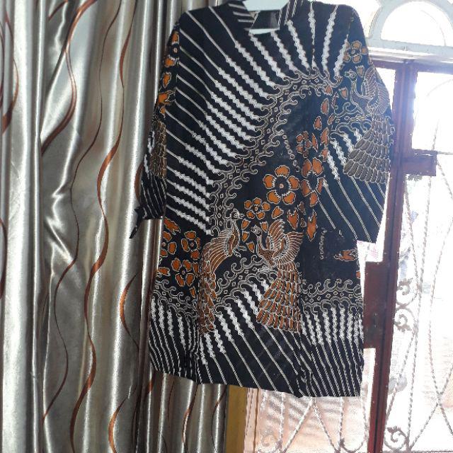 Terbaru Serut Genes Jelita Tunic Navbor Yelbor Whitbor Creambor Tunik Batik Modern Hrb030 Dolbi Dob