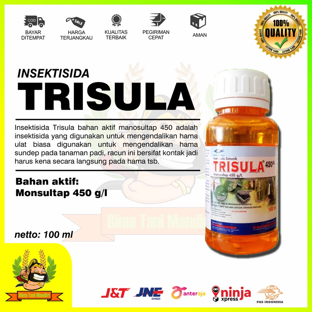 Trisula 100 ml Obat Hama Kutu Kebul dan Kutu Putih