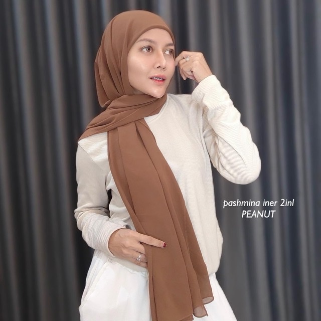 PASHMINA INNER 2IN1 // PASHMINA MALAY // PASH INSTAN