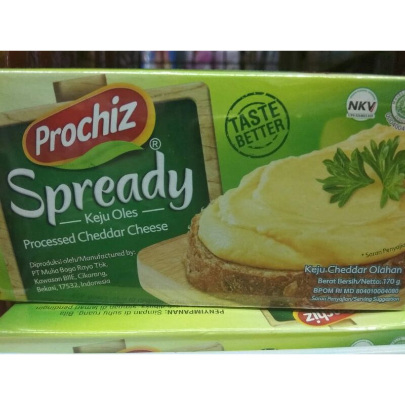 

Prochiz Spready Keju Oles 170 gr