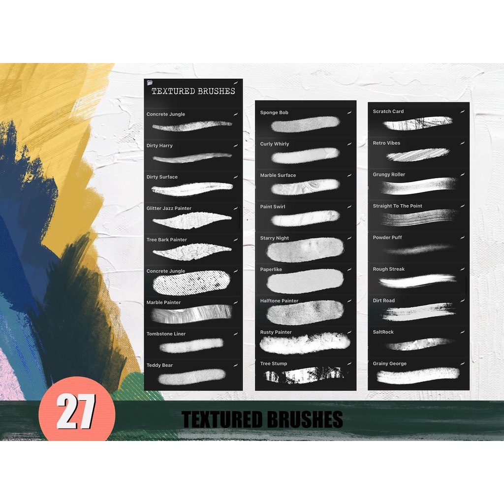 Procreate Brush - Perfectly Imperfect Aesthetic Brushes for Procreate