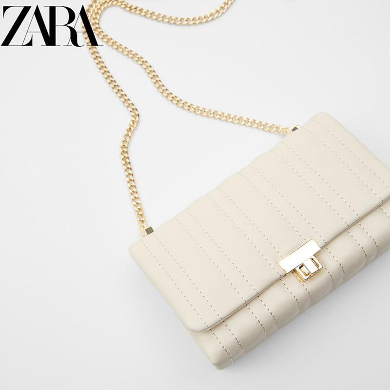 zara quilted midi crossbody bag / zara sling bag quilted / tas selempang import murah