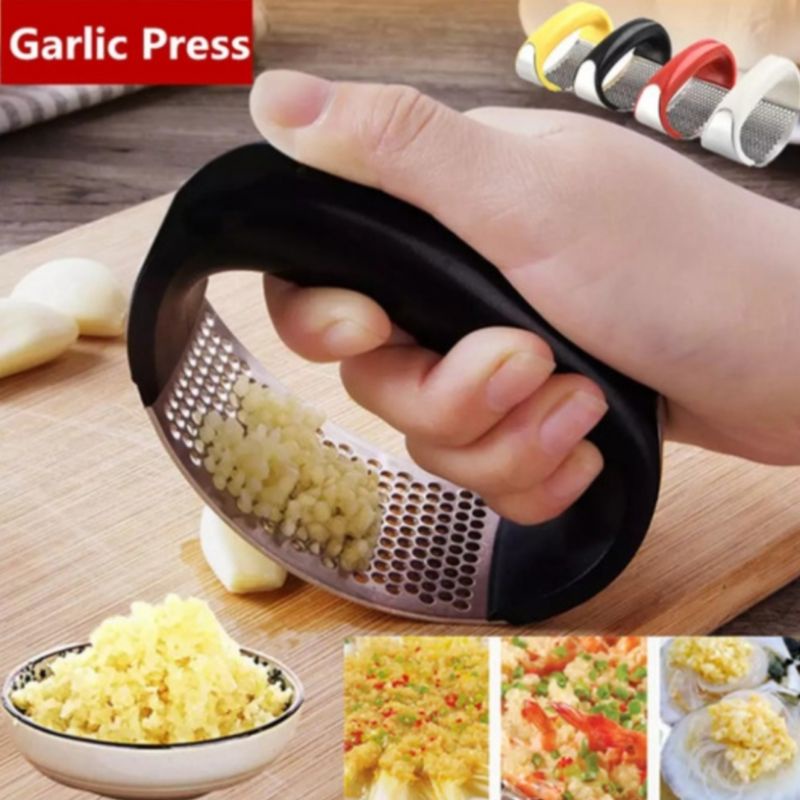 GARLIC PRESS Crusher Alat Penghancur Bawang Putih Penghalus Manual