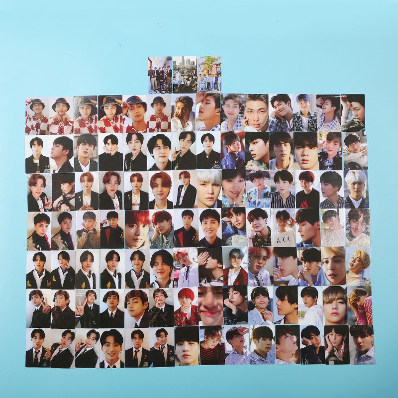 101pcs / set Kartu Foto BTS DICON Ukuran Kecil