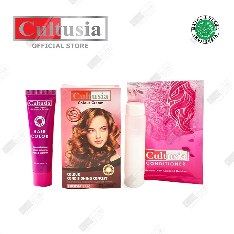 Cultusia Hair Color Fuchsia 5/56 30 ML