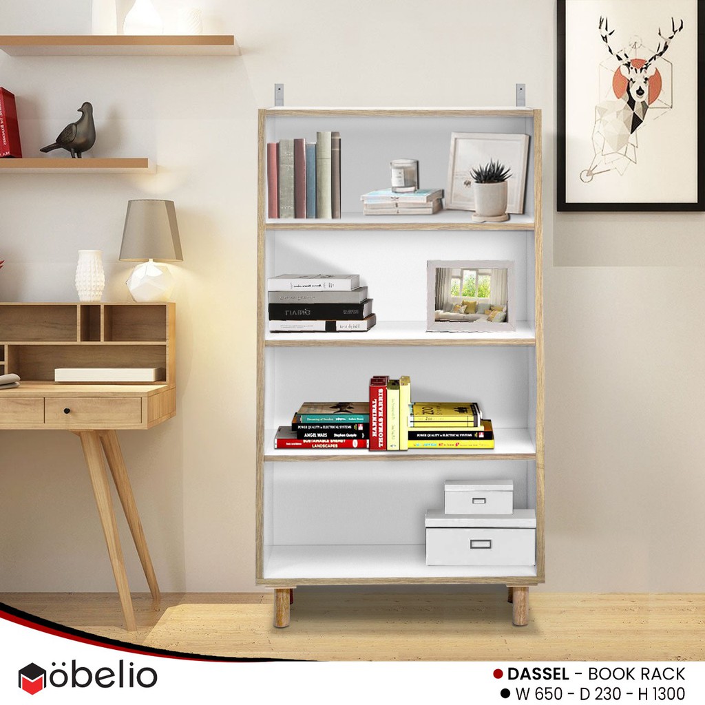 Mobelio Dassel Rak Buku Kayu Olahan Minimalis Ekonomis 4 Mobelio Dassel Rak Buku Kayu Olahan Minimalis Ekonomis 4