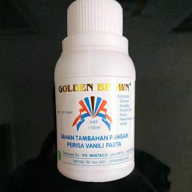 

Golden Brown Vanilla Pasta 100 gr TERLARIS TERPERCAYA ORIGINAL