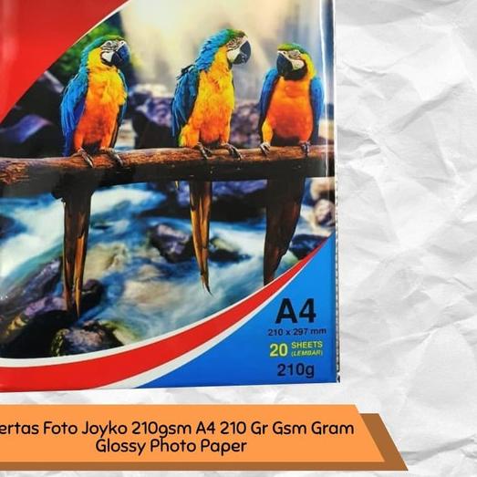 

✮ Kertas Foto Joyko 210gsm A4 210 Gr Gsm Gram Glossy Photo Paper ™