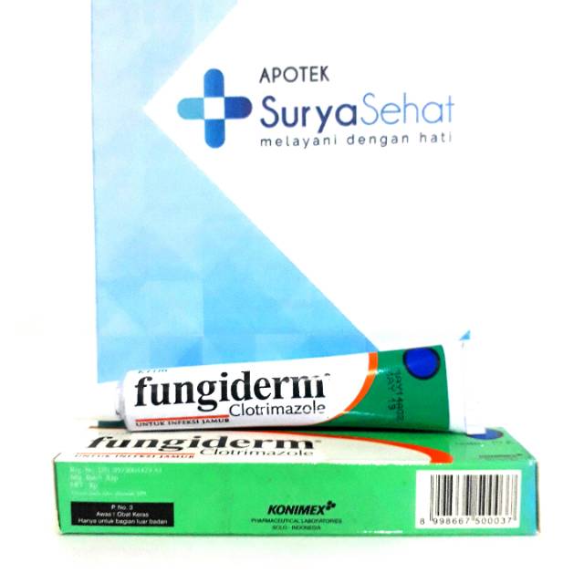 Fungiderm 5 atau 10gram - Obat jamur - Krim Anti Jamur