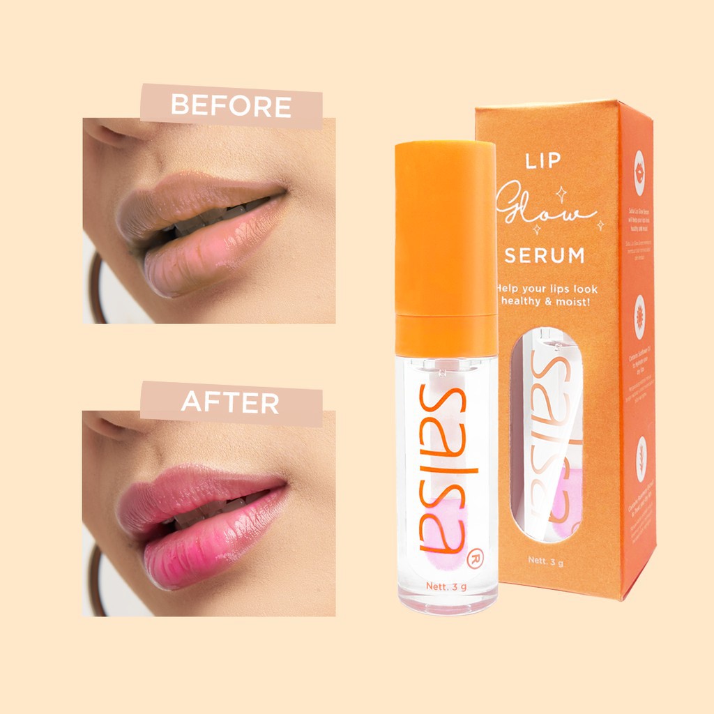 Salsa Lip Glow Serum / SERUM BIBIR SALSA ~ READY STOCK