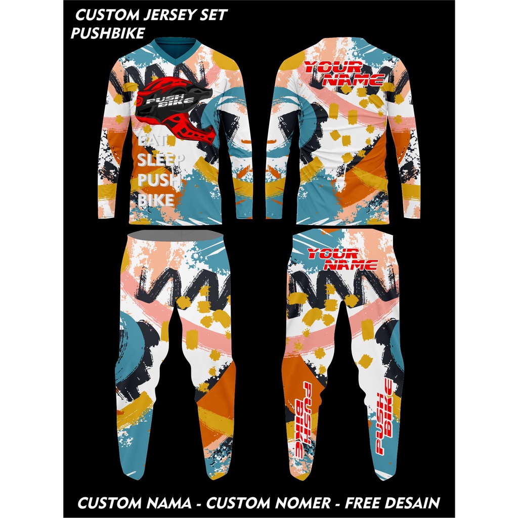 CUSTOM JERSEY PUSHBIKE