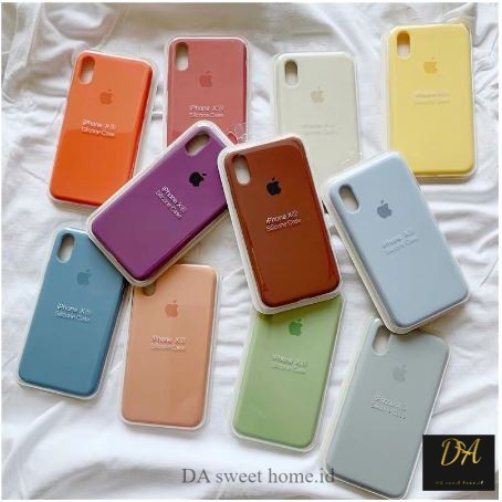 Apple iPhone 7 8 7+ 8+ SE 2020 Liquid Silicone PREMIUM Case