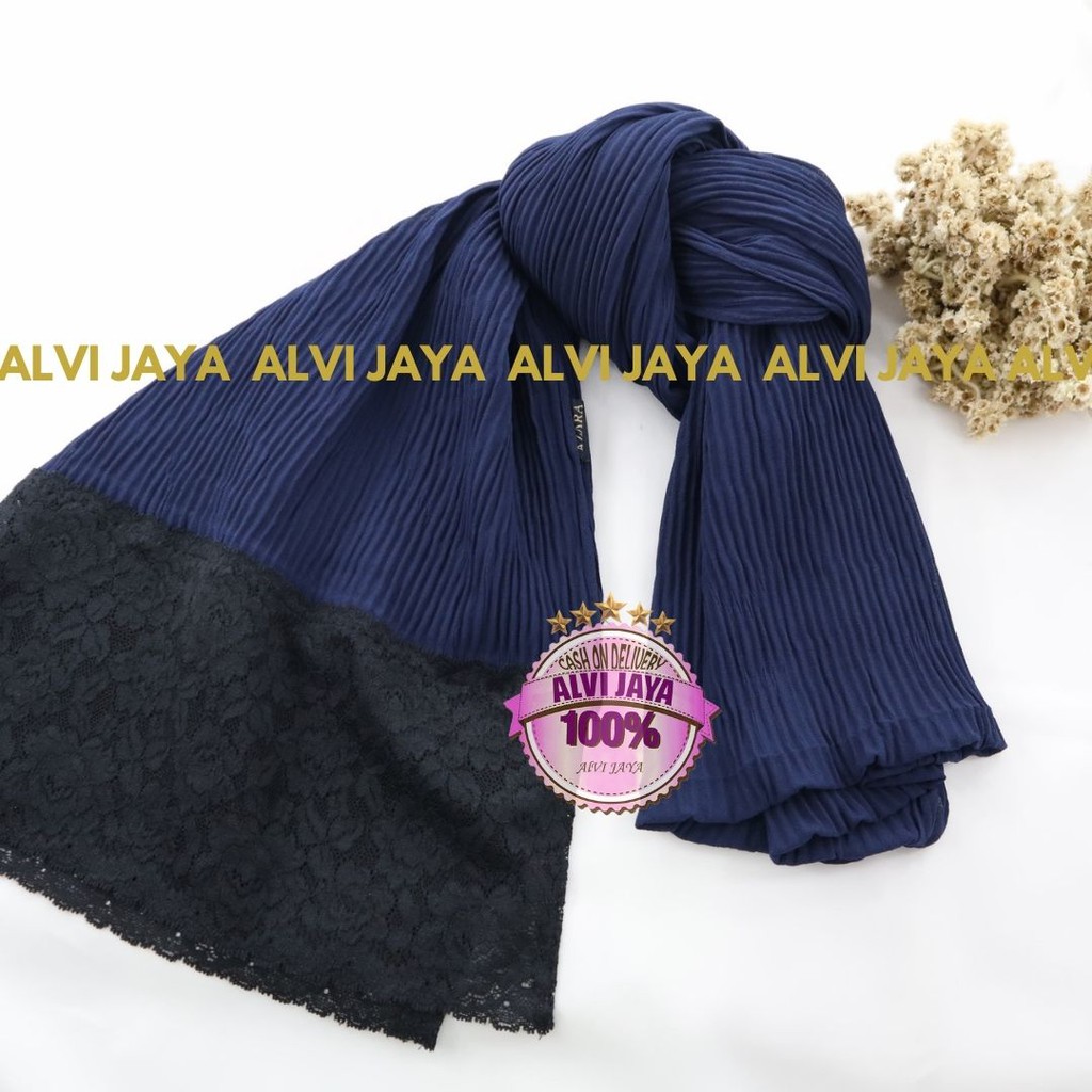 PASHMINA PLISKET RENDA TERMURAH / JILBAB PASHMINA PLISKET TERBARU / PASHMINA PLISKET IMPORT-5