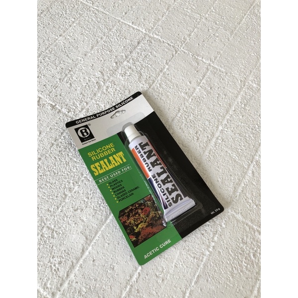 

LEM KACA BENING, LEM SEALANT CLEAR, LEM SILICON - tube kecil