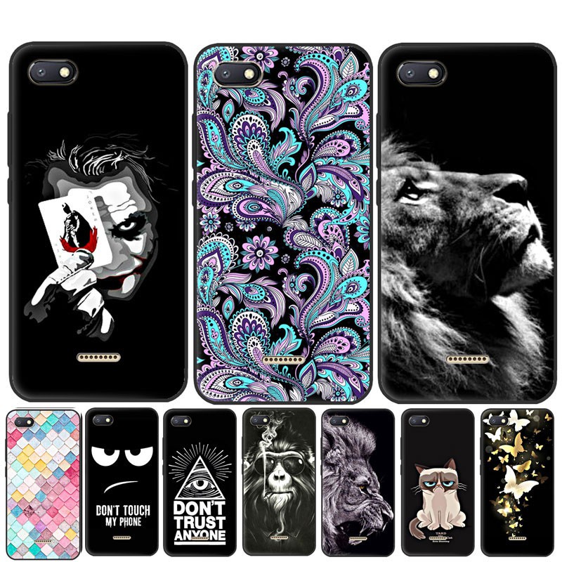 Terlaris Black Silicone Case For Xiaomi Redmi 6A Case Soft TPU Phone Cases For Xiaomi Redmi 6A 6 A