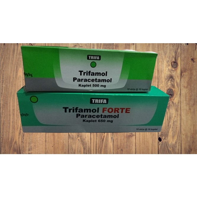 TRIFAMOL TABLET PER BOX PARACETAMOL