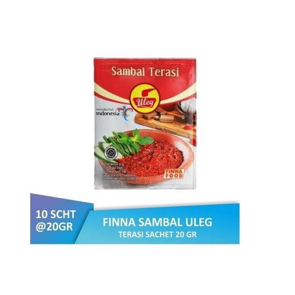 

Finna Sambal Uleg Terasi Sachet 10 X 21Gr