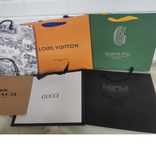 

BISA COD ✔️IMPORT SHOPPING BAG/ PAPERBAG LV GC COACH CHNL Y5L H DLL|SQ6