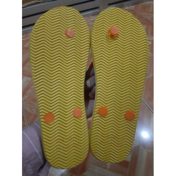 sandal miniso yellow 37/38