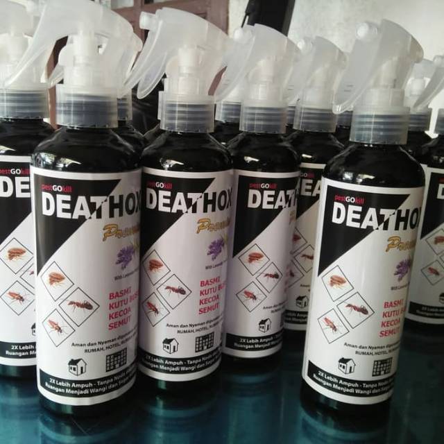 DEATHOX RACUN PEMBASMI KUTU BUSUK KASUR (bangsat), kecoa, semut dan cacing