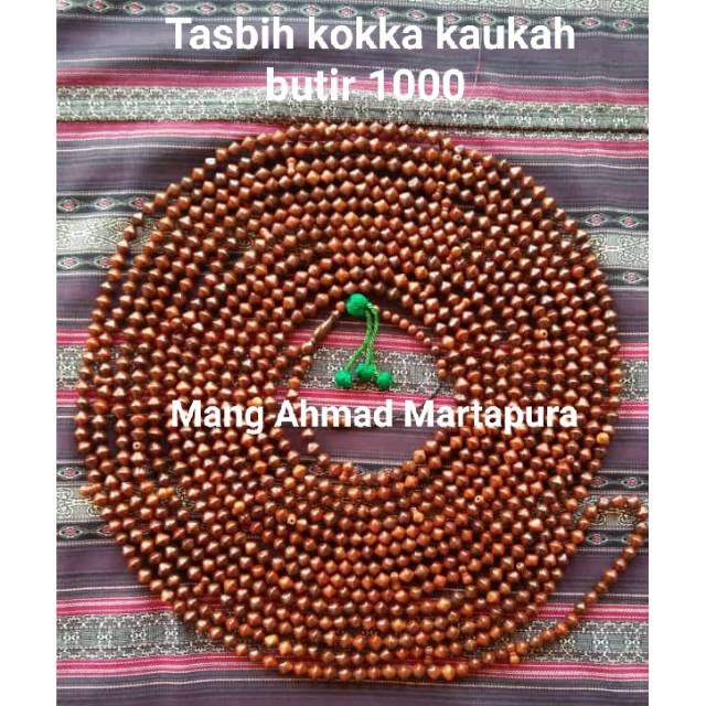 Tasbih kokka kaukah kaoka butir 1000 Asli Original