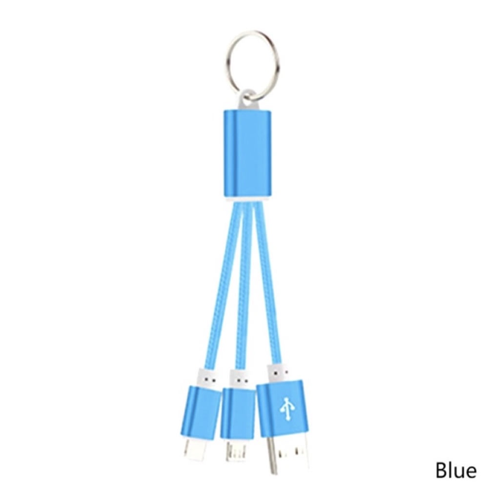 Kabel Data Charger 3 In 1 USB Kabel Micro Lightning Cable Fast Charging
