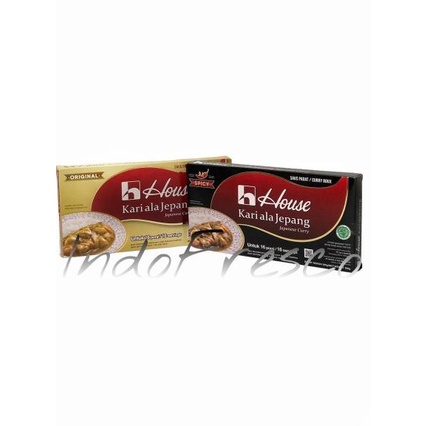 

House Japanese Curry Roux- Bumbu Kari ala Jepang Halal- 300 g