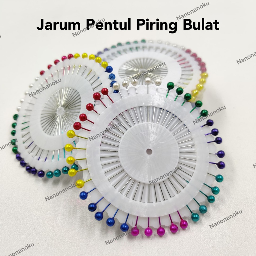 Jarum Pentul Piring Bulat